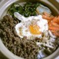 ころラブ's cooksnap of when they made １人用土鍋deビビンバ.