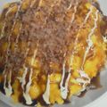 delu's cooksnap of when they made お好み焼き風オムライス.
