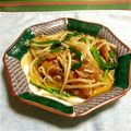 surferchu's cooksnap of when they made 簡単☆豚ニラもやし炒め.