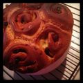 harurumam's cooksnap of when they made アップルリングパン♫.