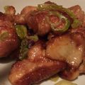 まゆぬん's cooksnap of when they made 鶏肉のピリ辛、ネギのせ。.
