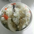 りんりん123123's cooksnap of when they made ヘルシー☆きのことレンコンの炊き込み御飯.