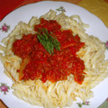 あーと修行's cooksnap of when they made うちの定番＊スパゲティミートソース.