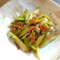 wmamikow's cooksnap of when they made 人参とセロリのきんぴら.