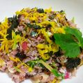 あずちもも's cooksnap of when they made 効く【菊花・黒米。秋色追い込み寿司】.