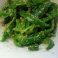 かぴーな's cooksnap of when they made ピーマンのごま和え.