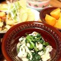 ゃぁゃ's cooksnap of when they made 春菊とブナシメジの塩麹和え.