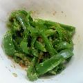かぴーな's cooksnap of when they made ピーマンのすりごまあえ.