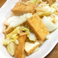 YUKIKI☆'s cooksnap of when they made 厚揚げと葉野菜の甘酢炒め.