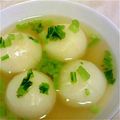 kally105's cooksnap of when they made 蕪の丸ごとふろふき餡掛け～ハートver..