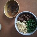 チョコぐま's cooksnap of when they made 三色そぼろご飯.
