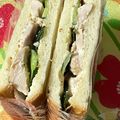 QPはにー's cooksnap of when they made サラダチキンときゅうりのサンドイッチ.