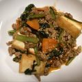 applepiebebe's cooksnap of when they made ご飯ススム～厚揚げと豚ひき肉♪.