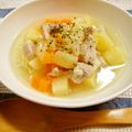 てらよう's cooksnap of when they made 塩豚で☆野菜スープ.