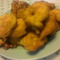 ちゃことゆうな's cooksnap of when they made エビのフリッター　～充実ソース添え～.