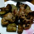 単！！'s cooksnap of when they made 鶏肉と茄子のニンニク醤油炒め.