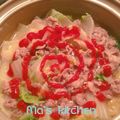 ﾐｰﾄﾊﾟｲママ's cooksnap of when they made 全部入れるだけ！土鍋で白菜と豚肉の洋風煮.