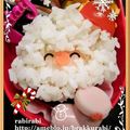 ＊ラビママ＊'s cooksnap of when they made 簡単☆丸おにぎりｄｅサンタ＆トナカイ.