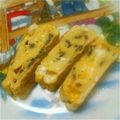 みゃーちゃん611's cooksnap of when they made ✿塩昆布バターの卵焼き✿.
