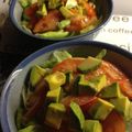 BellmanM's cooksnap of when they made ☆トマトとアボカドのワサビ醤油サラダ☆.