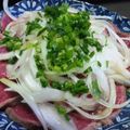 Arze's cooksnap of when they made おもてなしにピッタリ☆牛肉のたたき〜.