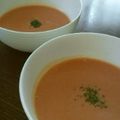 _choco_'s cooksnap of when they made 1秒で出来る♬超簡単豆乳冷製スープ.