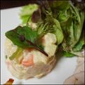 tatequni's cooksnap of when they made エビとホタテのタルタル.