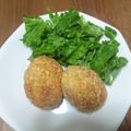 おたんこヤス's cooksnap of when they made 油で揚げない生ハムコロッケ.