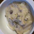 みぃちゃまパ's cooksnap of when they made おからニョッキのきのこ豆乳クリームソース.