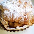zakiyamaya's cooksnap of when they made 柿カスタードシュークリーム.