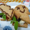 ジョンリークッカー's cooksnap of when they made ハロウィン（ゴーストクッキーアイス）.