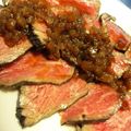 ﾓﾓﾁﾊﾏ's cooksnap of when they made 湯煎で簡単おうちでローストビーフ！.