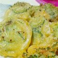 AKMYmama's cooksnap of when they made 苦くないっ☆苦手克服！？ゴーヤの天ぷら.