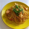 ちえとみう's cooksnap of when they made 海老と青じその和風パスタ.