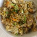 cowizumi's cooksnap of when they made 豆腐ｄｅもちもちチャーハン.