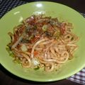 スズナオ's cooksnap of when they made ランチはコレ！焼きうどん.