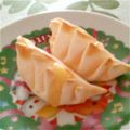 おとおた1212's cooksnap of when they made 餃子の皮で!シナモン香るアップルパイ.