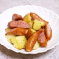 キョウ丸パンダ's cooksnap of when they made 簡単★じゃがいもとウインナーのカレー炒め.