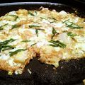 acetorn's cooksnap of when they made 大葉が香る明太子☆餅☆チーズもんじゃ♪.