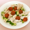 反省堂書店（のぐち）'s cooksnap of when they made 簡単サラダ！ささみと野菜のサラダ.