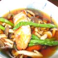 がるばんぞママ's cooksnap of when they made おもてなしに♪鮭とアスパラの焼きびたし.