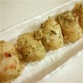 ときち23's cooksnap of when they made 串天　チーズとちくわを抱いたポテト❤.