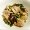 チェルミー♪'s cooksnap of when they made 鶏もも肉と青梗菜と椎茸のマヨネーズ炒め.