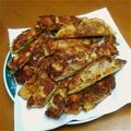 ろみえすく's cooksnap of when they made ☆残ったお好み焼きでリメイクおつまみ☆.