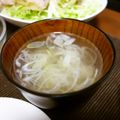 nanonanon's cooksnap of when they made 簡単ヘルシー♪ねぎスープ★★.