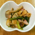 イチゴチョコ☆'s cooksnap of when they made 小松菜と油あげの炒め煮.