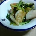 mikoko7's cooksnap of when they made カブと小松菜の炒め物.