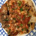 あらさー独女's cooksnap of when they made サッパリ食べたいチキンソテーサルサソース.