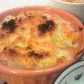 Marrietty's cooksnap of when they made ブロッコリーの茎のグラタン.