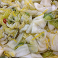 momonican's cooksnap of when they made ちょっとプレミアムな白菜漬け.